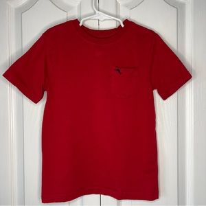 Tommy Bahama boys read short sleeve T-shirt, small 5–6